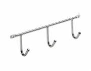 Lišta na háčky Hettich 20 cm chromovaná