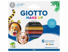 Giotto Make-up make-up tyčinky klasické různé barvy 6 kusů