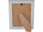 Klasický černý plastový fotorámeček, 18 cm x 24 cm