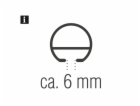 Gardinia Memphis záclonová tyč s vnitřní kolejnicí IO 16 ...