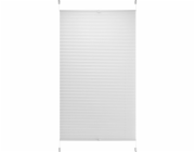 Plisovaná roleta Valeria s denním světlem 60 cm x 130 cm bílá