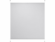 Plisovaná roleta Valeria s denním světlem 120 cm x 130 cm bílá