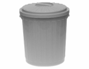 Mini odpadkový koš 7 l stříbrný