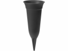 Váza Florus na hrob 32 cm antracitová