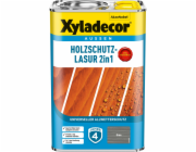 Xyladecor Ochranná lazura na dřevo 2v1 šedá matná 4 l