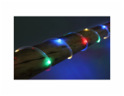 Solární LED řetězová světla Globo černá 180x LED 500 cm dlouhá