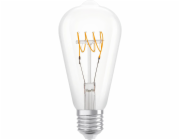 LED žárovka Osram E27, tvar Edison, 4,8 W, 470 lm, 14 x 6,4 cm (V x Š)