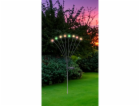 Solární světlo Globo z nerezové oceli RGB 70 cm