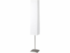Stojací lampa Brilliant Nerva stříbrno-bílá