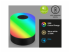 Bezdrátová stolní lampa Brilo malá černá 1,5W s RGB