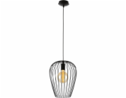 Závěsná lampa Eglo Newtown Black O 27,5 cm