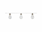 LED solární řetězová světla 480 cm čirá