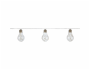 LED solární řetězová světla 480 cm čirá