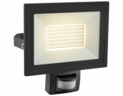 Venkovní bodové světlo s pohybovým senzorem FLS 35W - LED hliníkové černé
