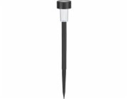 Solární LED sloupek, sada 8 kusů, O 5,5 cm x 40 cm, černý