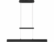 Závěsné LED světlo Paros 21W + 2x5,5W 3000 + 2x750 lm, stmívač, matně černé