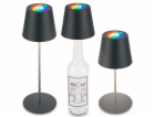 Stmívatelná dobíjecí stolní lampa Brilo Calida Touch s la...