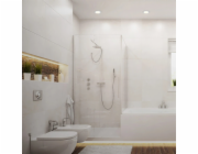 Briloner LED zapuštěná světla Flat In sada 3 kusů Neutrální bílá 12 x 2,8 cm Matný nikl