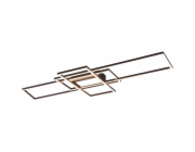 Stropní LED svítidlo Trio Irvine 105 cm x 42 cm antracit