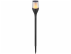 LED solární sloupek s efektem plamene, 7,5 cm x 7,5 cm x ...