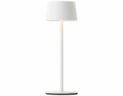 Stolní lampa Brilliant Jona 25 cm bílá na baterie