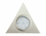 Sada LED osvětlení pod skříňku REV Ritter, trojúhelníkové, 3 x 180 lm, 3000 K, senzor, stříbrné