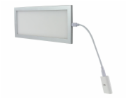REV Ritter LED svítidlo pod skříňku, panelové, 23 cm, 250 lm, měnící barvu, stmívatelné, stříbrné