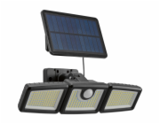 Solární LED venkovní reflektor s pohybovým senzorem 7 W 800 lm