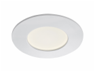 Zapuštěné LED svítidlo Briloner, bílé, V: 3 cm, O: 8,5 cm