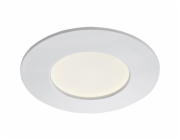 Zapuštěné LED svítidlo Briloner, bílé, V: 3 cm, O: 8,5 cm
