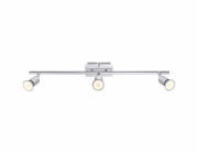 Stropní LED bodové svítidlo Torella se 3 žárovkami, chrom, 3xGU10, 3,5W, teplá bílá, 370lm, cca 60,5 cm