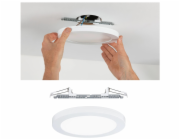 Paulmann flexibilní LED zapuštěný/povrchový panel Cover-it, matně bílý, kulatý, O 225 mm, 4000 K