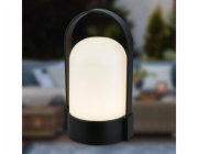 Dobíjecí LED stolní lampa Brilo černá O 8,5 cm x 15,5 cm