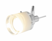 Stropní LED bodové svítidlo Asola se 3 žárovkami, matný nikl, 3xGU10 3,5W teplá bílá, 370lm, 34cm