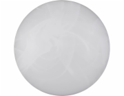 Stropní LED svítidlo Reality Umbria, barva alabastru, V x Š: 6,5 x 28 cm