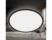Brilo LED Panel Tenký Hvězdná obloha Neutrální bílá Černá 3,3 cm x O 37,5 cm
