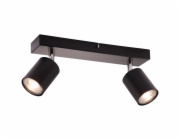 Brilantní LED stropní bodové světlo Taio 2-světlo černé 35,5 cm