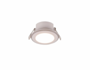 Trio LED zapuštěná světla Argus 1 světlo bílá matná O 8,2 cm