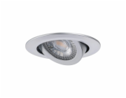 Sada zapuštěných svítidel, 3stupňové stmívání, otočné, LED 3x4,8W 3000K 230V, matný chrom/plast.