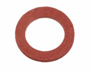 Kirchhoffovo těsnění šroubového spoje, vulkanizované vlákno, 18 mm x 24 mm x 1,5 mm, červené, 3 kusy