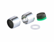 Směšovací tryska Kirchhoff Eco-Save 7,5 l/min M22IG ochrana proti vodnímu kameni chrom 2 kusy