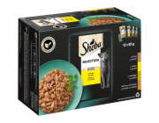 Sheba mokré krmivo pro kočky v omáčce s drůbeží rozmanitostí 12 x 85 g