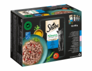 Sheba mokré krmivo pro kočky Nature s Collection Sauce Lover Fine Variety 12 x 85 g