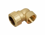 Redukční koleno 90 stupňů pro PE potrubí 25 mm (1") s vnitřním závitem 24,1 mm (Rp 3/4")