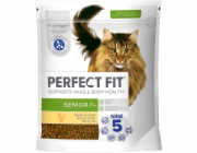 Suché krmivo pro kočky Perfect Fit Senior s kuřecím masem 1,4 kg