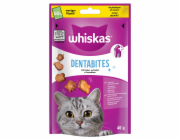 Doplněk stravy pro kočky Whiskas Dentabits s kuřecím masem 40g