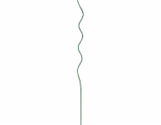 Bellissa rostlinná spirála 110 cm O 5 mm zelená
