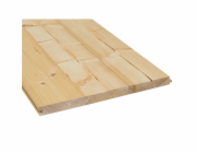 Hoblované smrkové/jedlové desky s pero-drážkou 22 mm x 121 mm x 2100 mm
