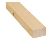Rámové dřevo smrk/jedle, hoblované a zkosené, 24 mm x 94 mm x 2000 mm