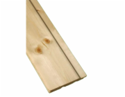 Profilované dřevo Göteborg, smrk/jedle, pero a drážka, 14 mm x 121 mm x 2100 mm